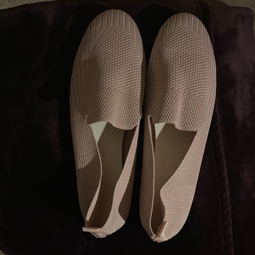 Women's Pink Slip-On Shoes